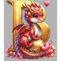 Cartoon letters-CL 513